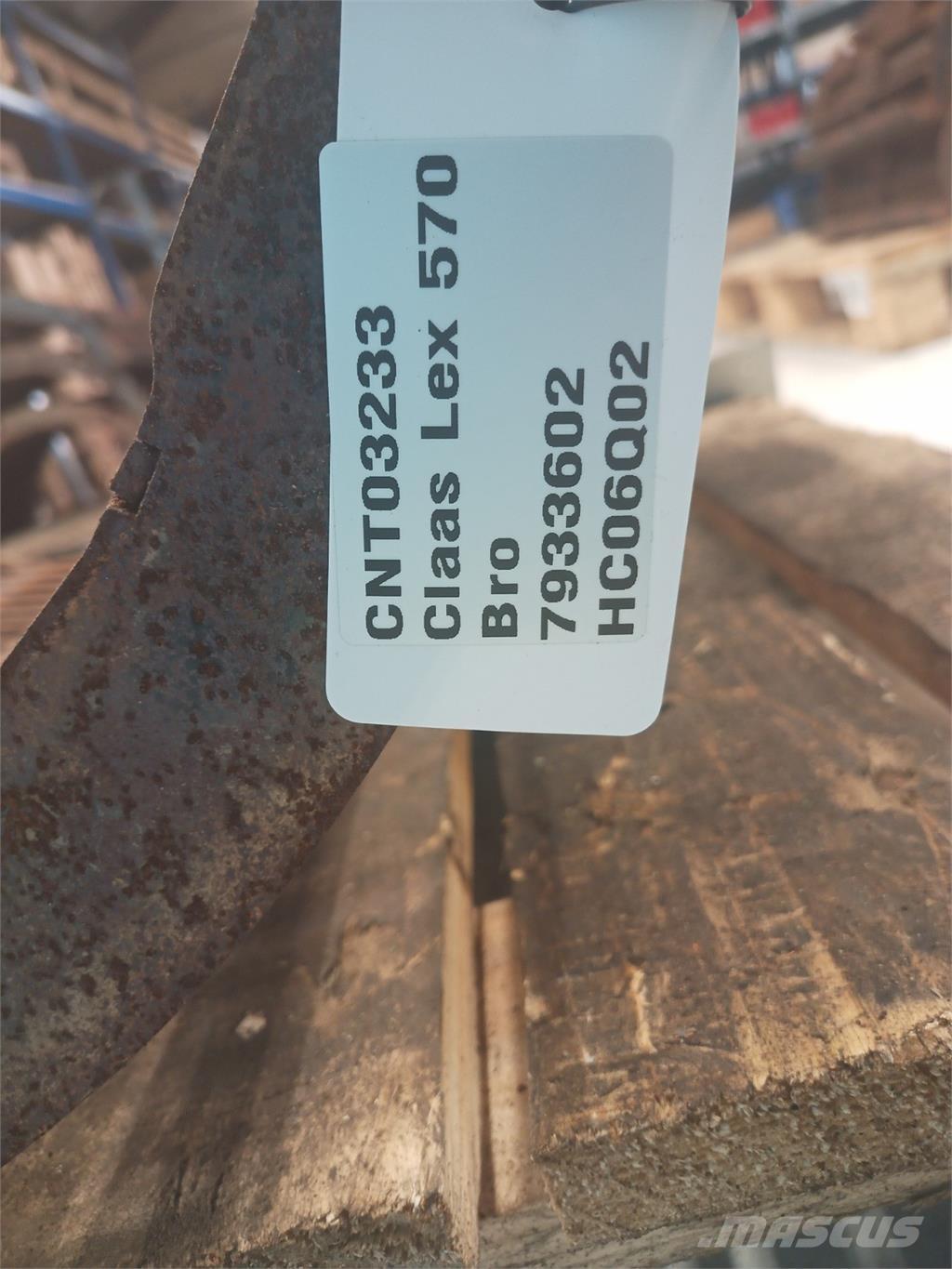 CLAAS Lexion 570 Combine harvester accessories