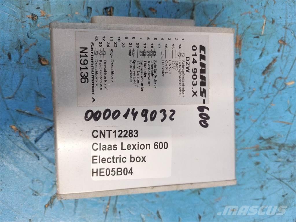 CLAAS Lexion 600 Electronics