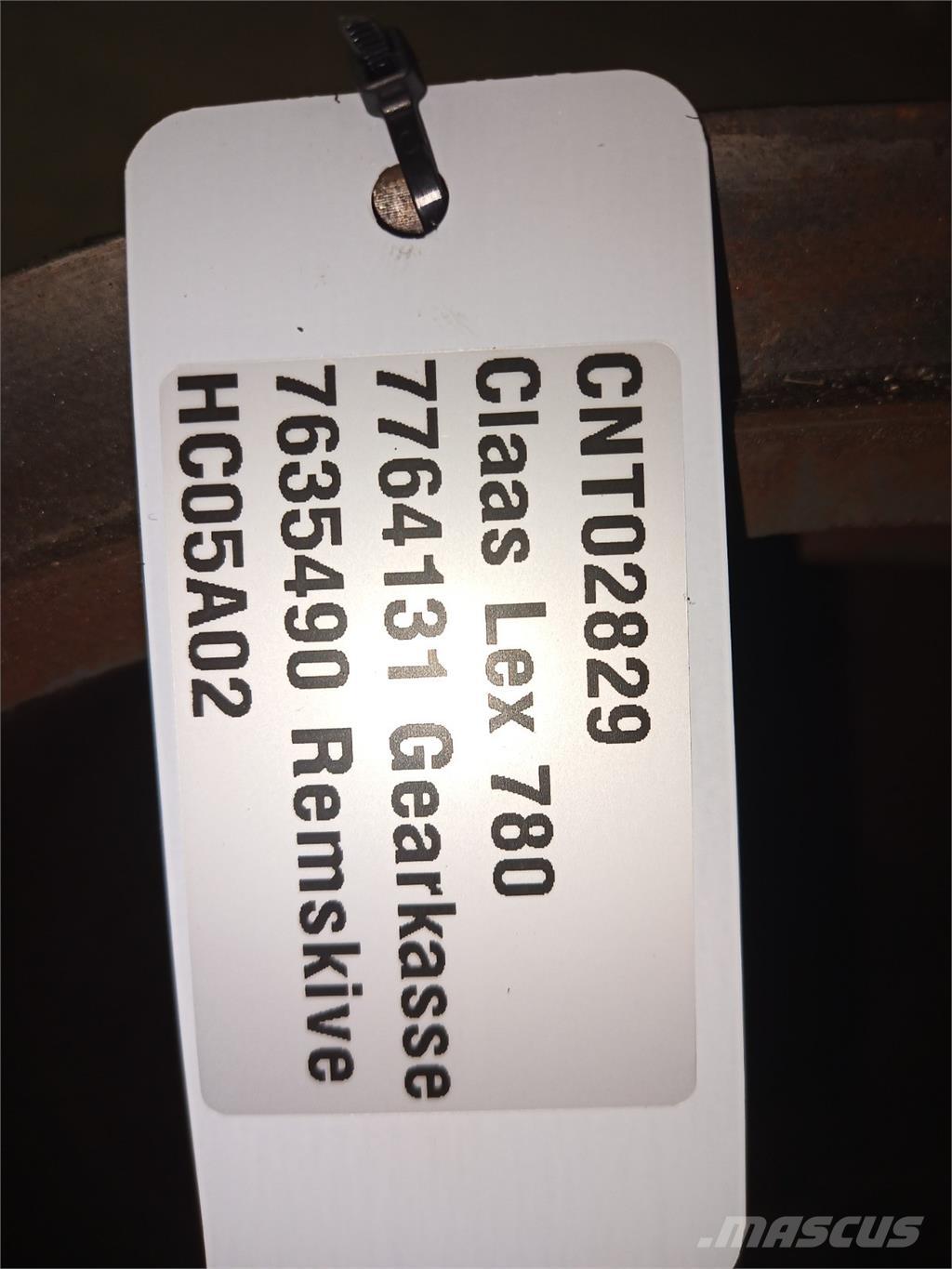 CLAAS Lexion 780 Combine harvester accessories