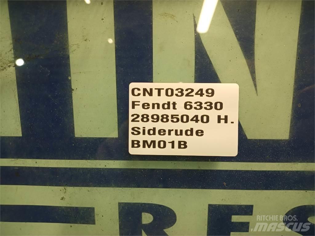 Fendt 6330 Cabins and interior