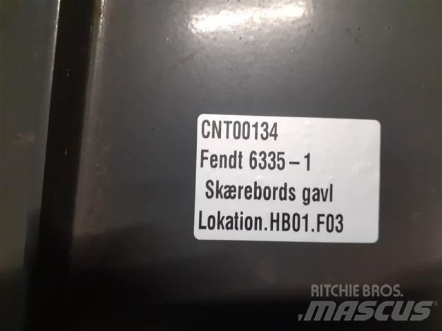 Fendt 6335 Combine harvester accessories