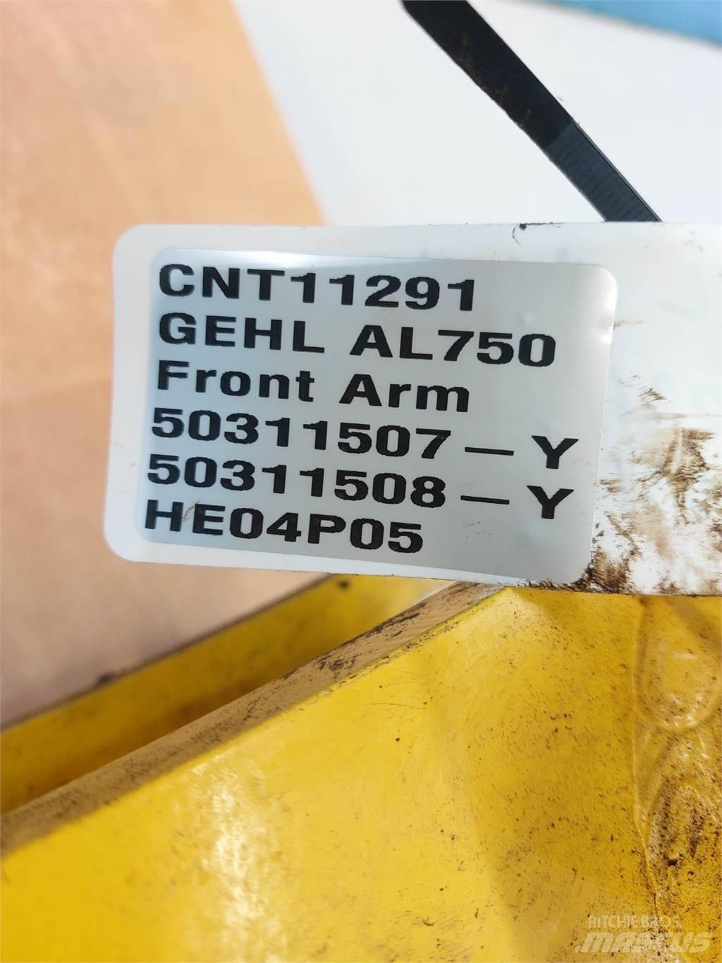 Gehl AL750 Booms and arms