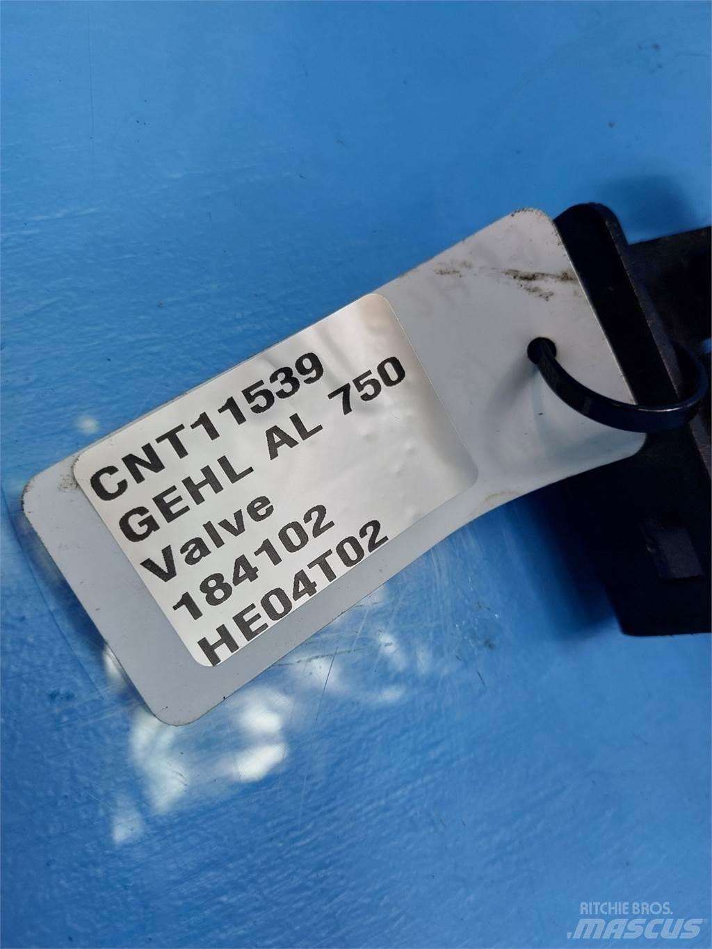 Gehl AL750 Hydraulics
