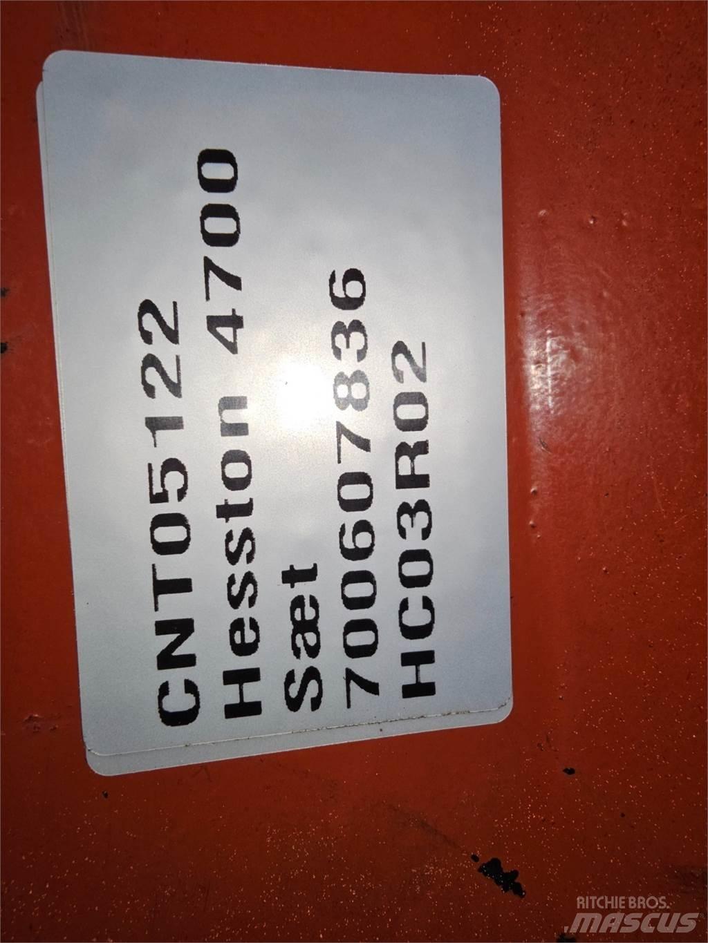 Hesston 4700 Other forage harvesting equipment