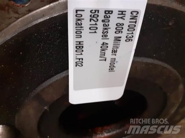 Hydrema 806 Axles
