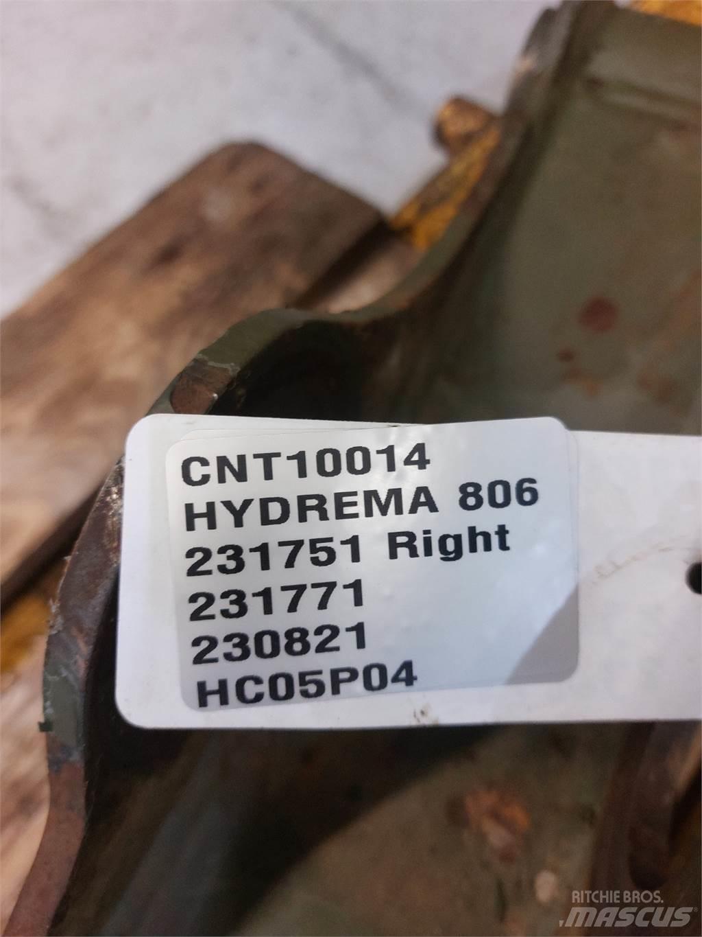 Hydrema 806 Other components