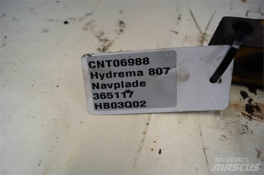 Hydrema 807 Backhoes