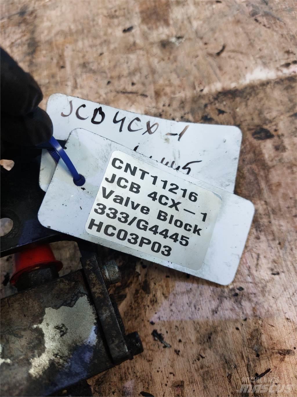 JCB 4CX Hydraulics