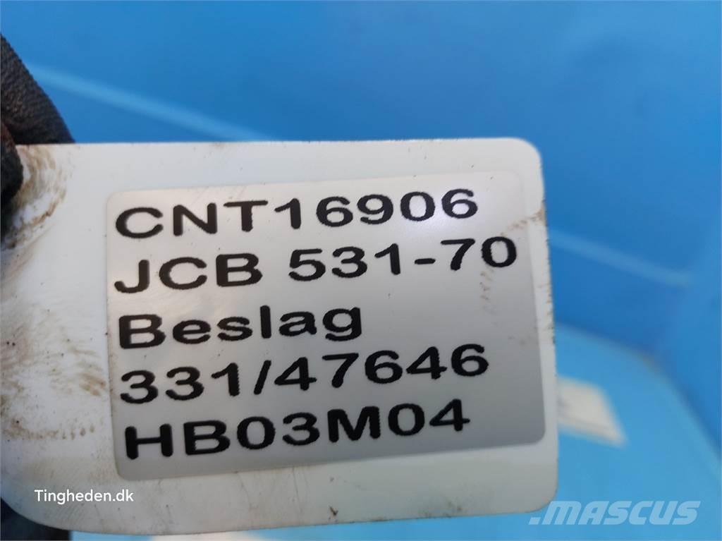 JCB 531-70 Screening buckets