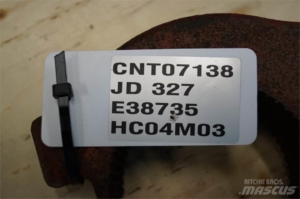 John Deere 327 Bale trailers