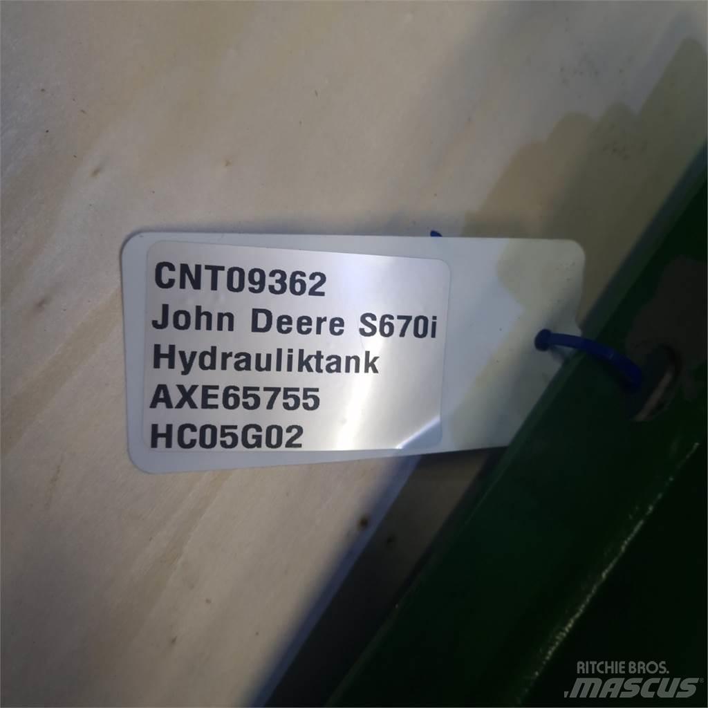 John Deere S670 Hydraulics