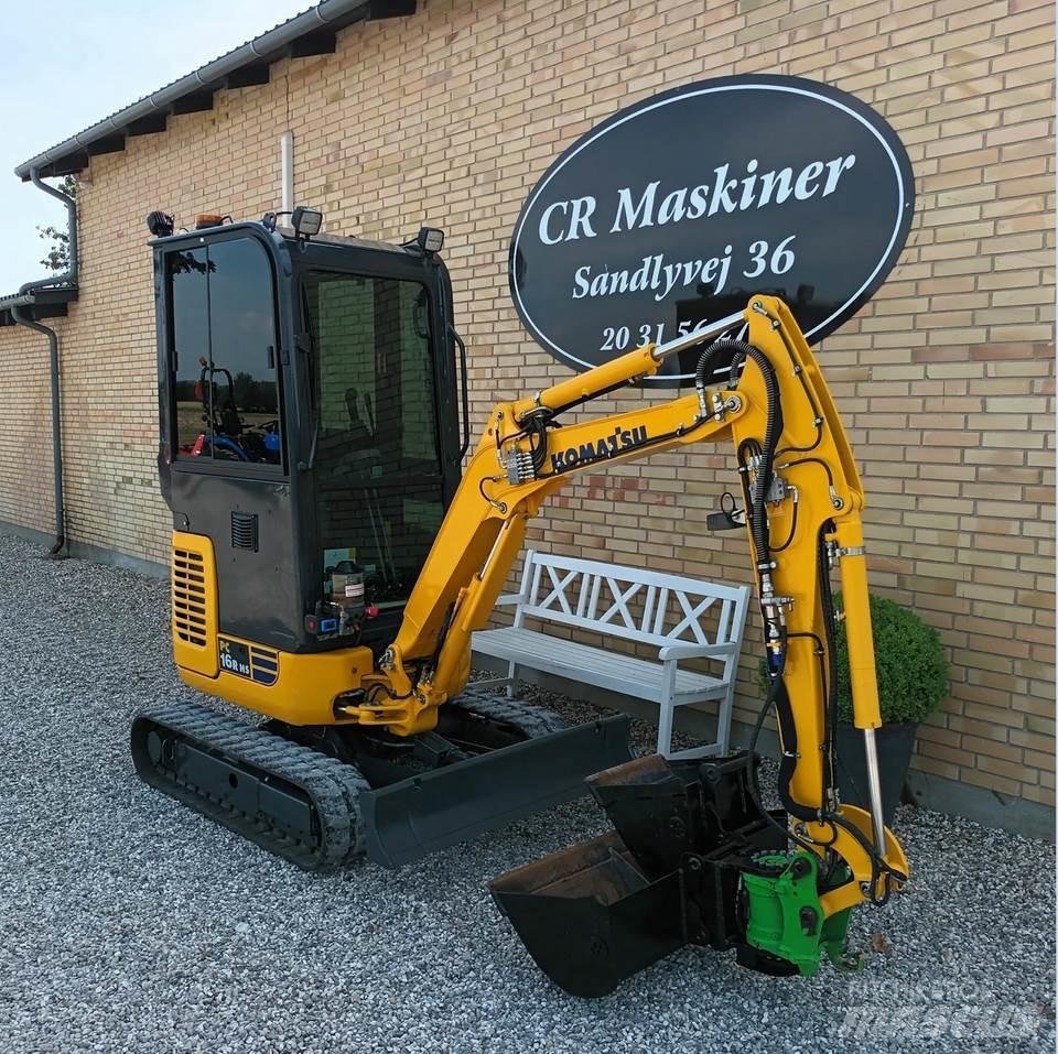 Komatsu pc16r hs Mini excavators < 7t (Mini diggers)
