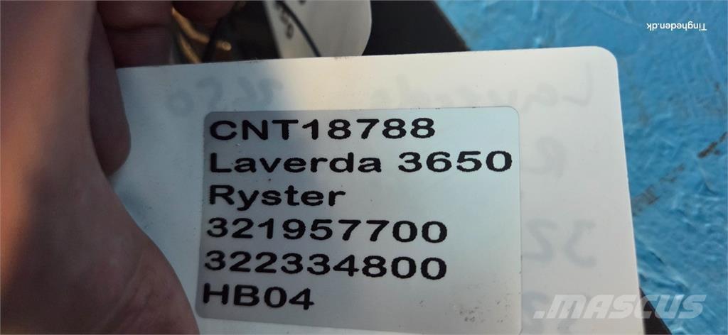 Laverda 3650 Combine harvester accessories