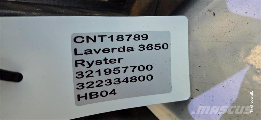 Laverda 3650 Combine harvester accessories