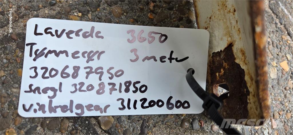 Laverda 3650 Combine harvester accessories