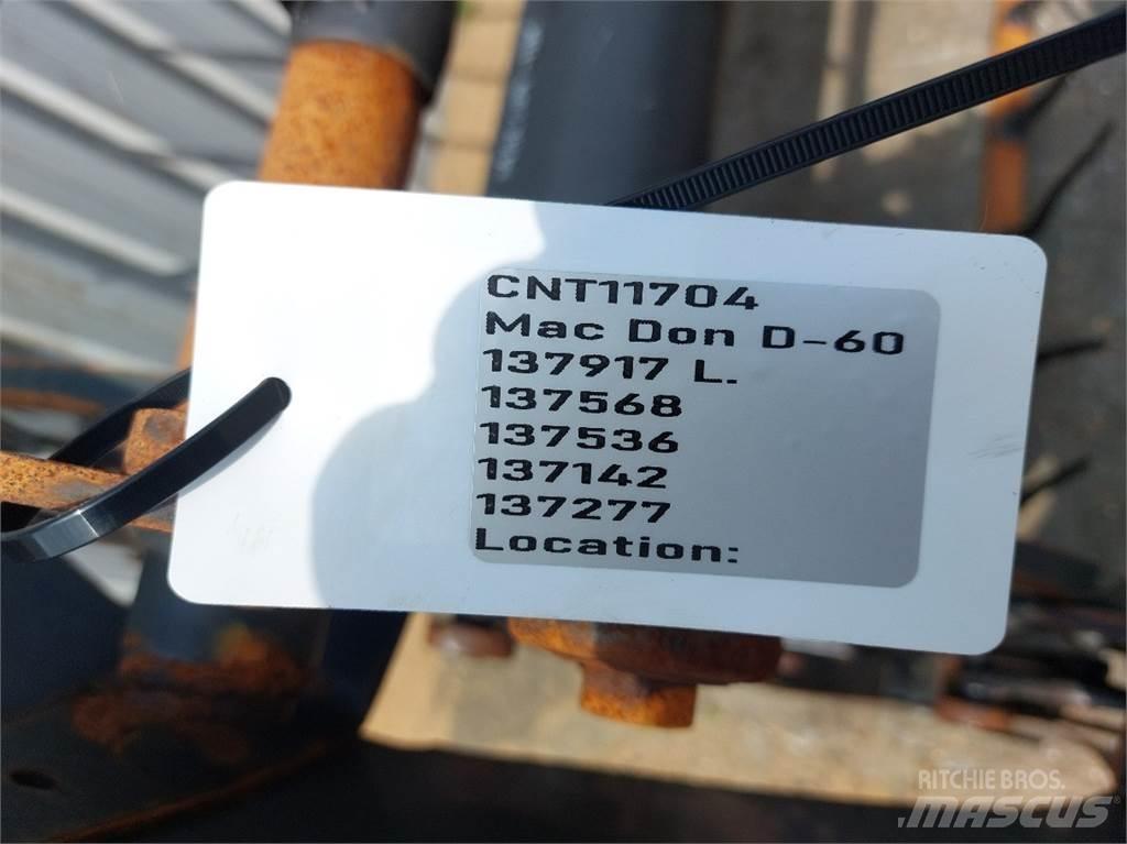 MacDon D60 Combine harvester accessories