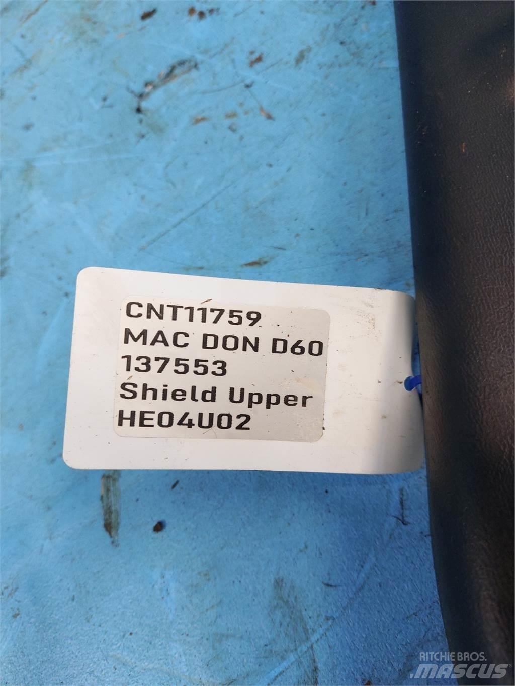 MacDon D60 Combine harvester accessories