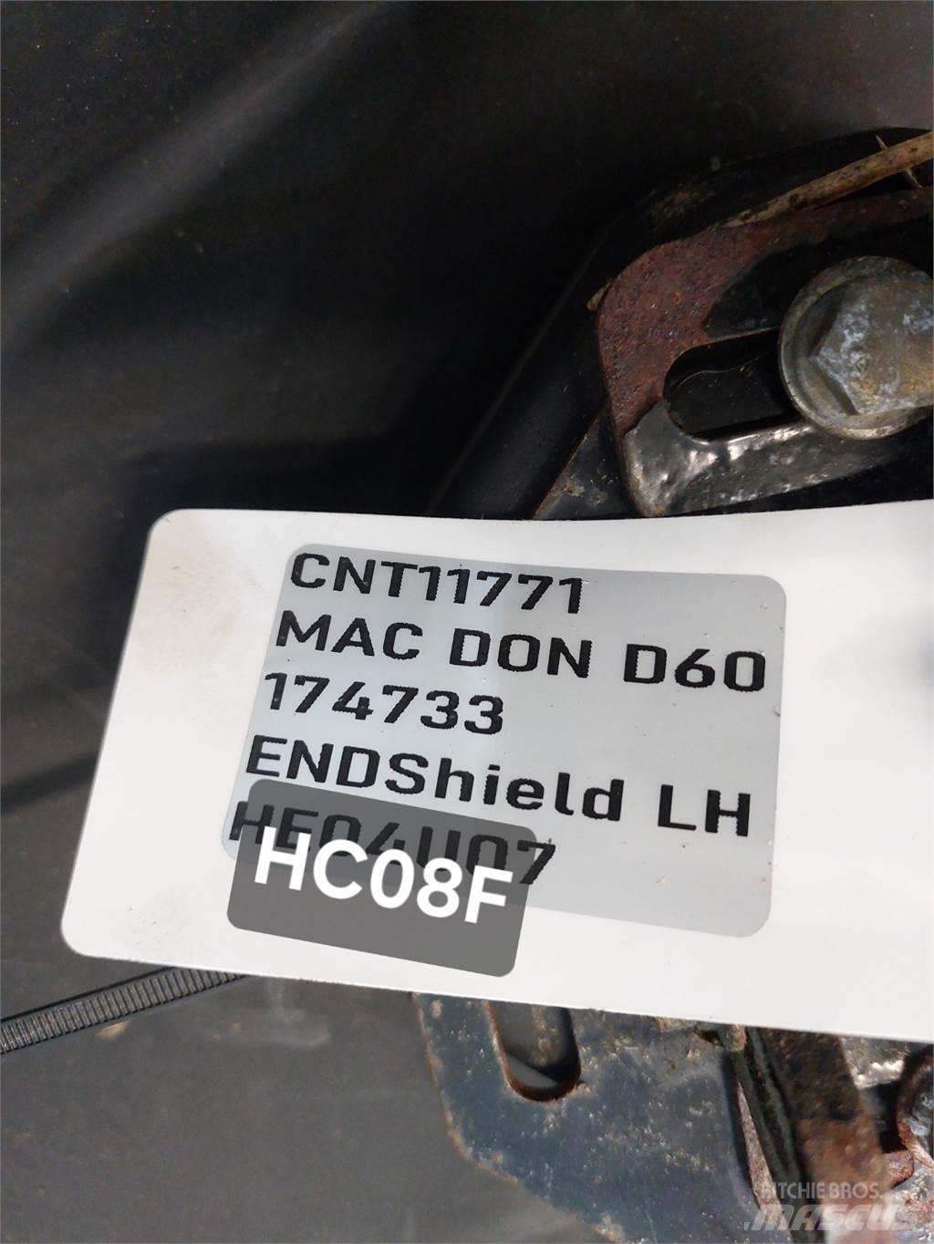 MacDon D60 Combine harvester accessories