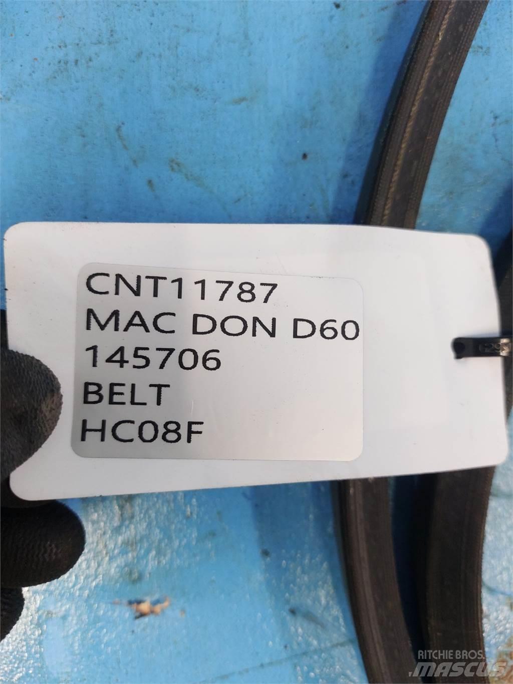 MacDon D60 Combine harvester accessories