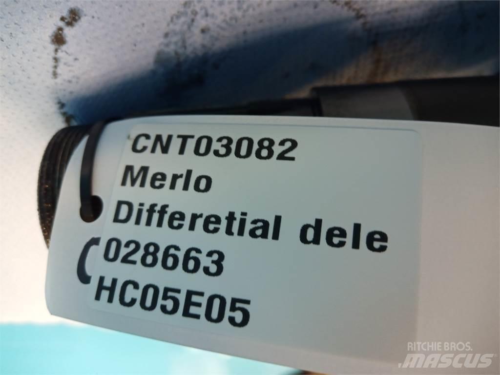 Merlo 40.7 Axles