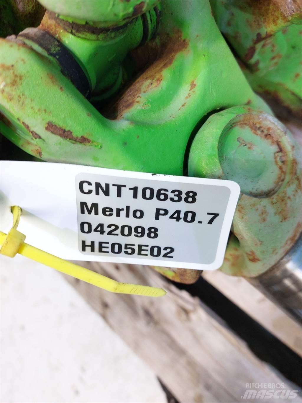 Merlo P40.7 Axles