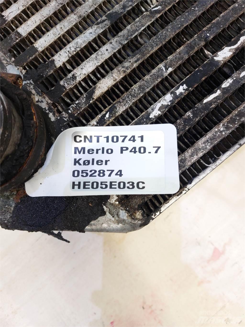 Merlo P40.7 Radiators