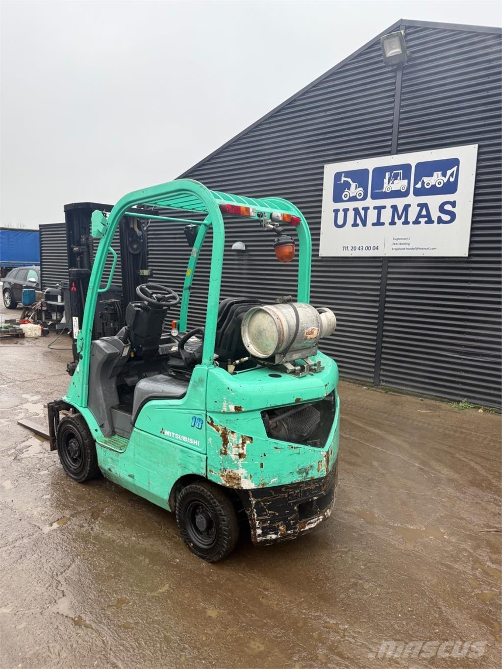 Mitsubishi FG18 LPG trucks