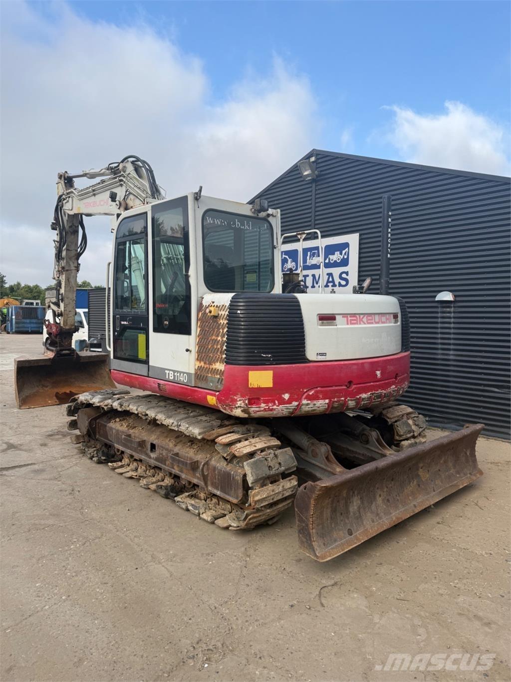 Takeuchi TB1140 Crawler excavators