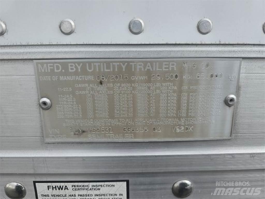 Utility VS2DX 53' Box Trailers