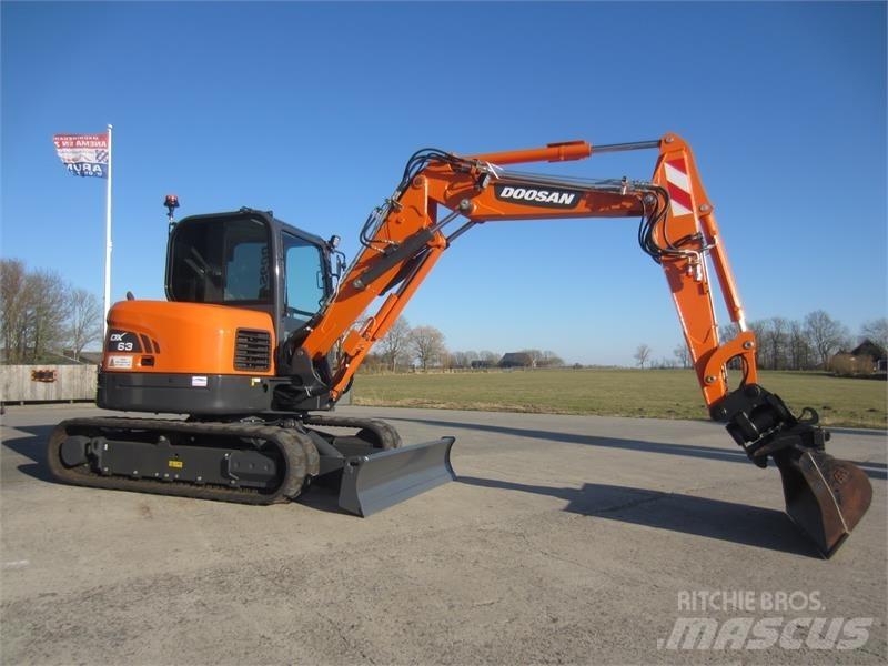 Doosan DX63-3 Mini excavators < 7t (Mini diggers)