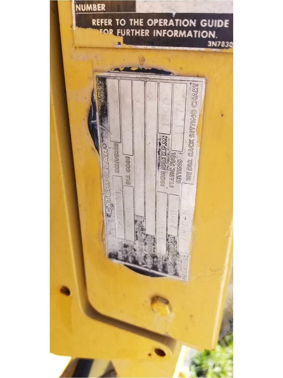 CAT 3512 Other components