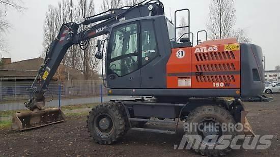 Atlas 150W Wheeled excavators