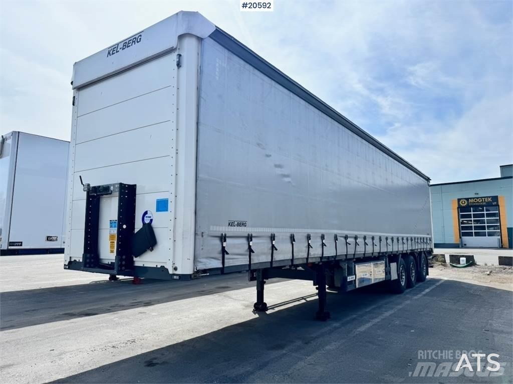 Kel-Berg Trailer. Curtainsider trailers