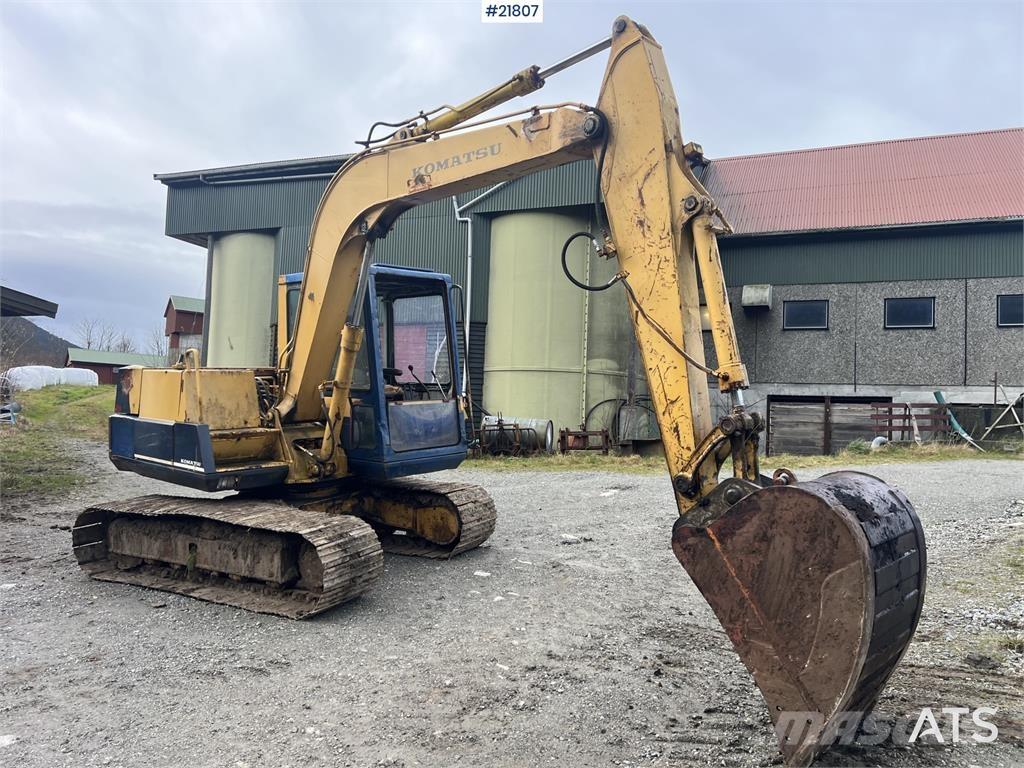 Komatsu PC60-5 Crawler excavators