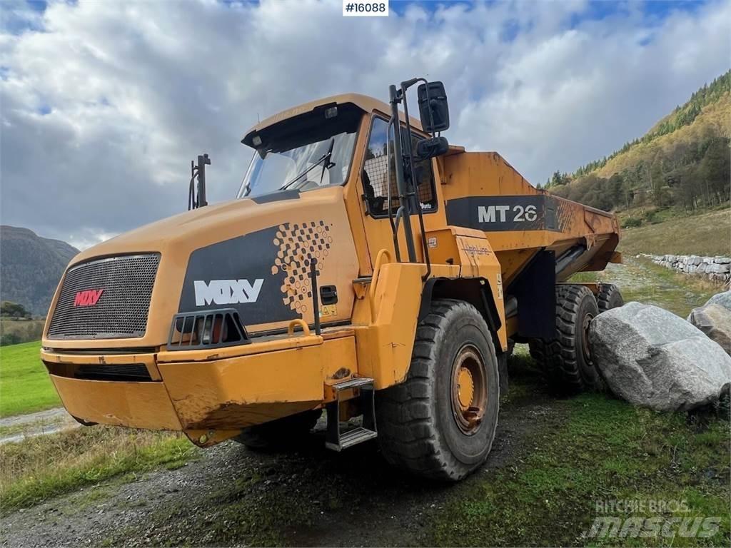 Moxy MT26 dumper. Site dumpers