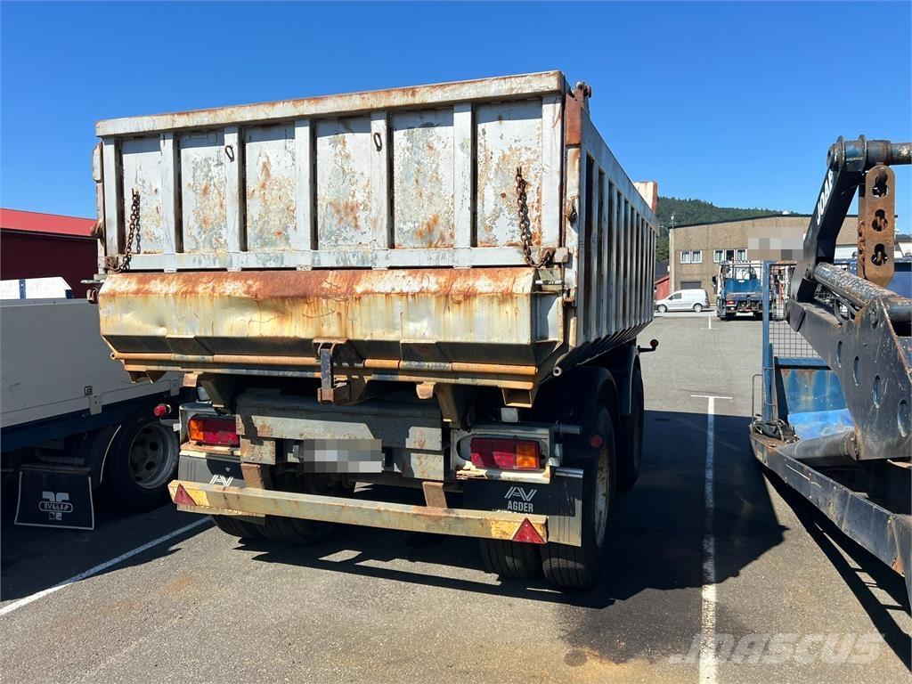 Norslep 2 akslet Tipper trailers
