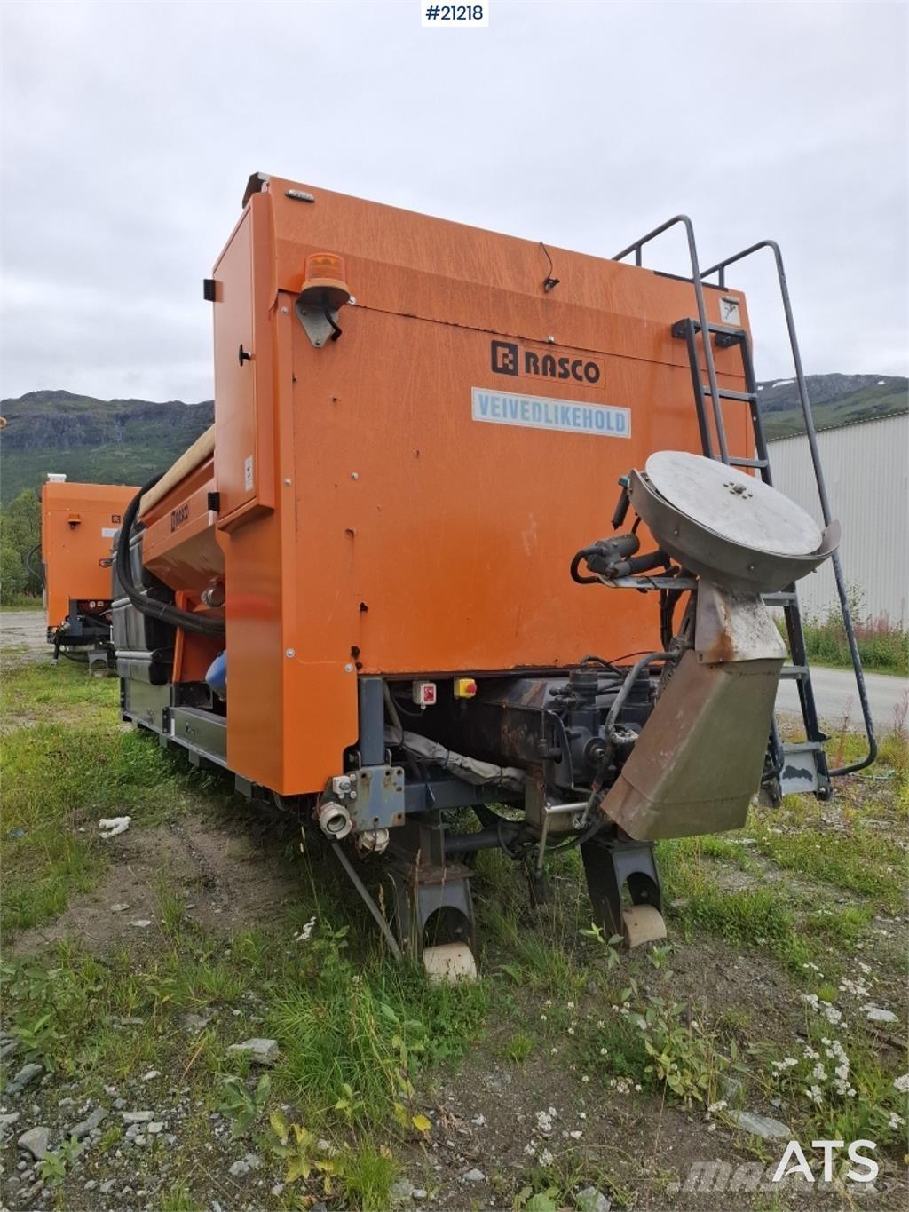 Rasco Solid Sand and salt spreaders