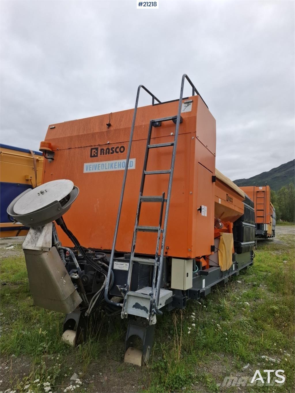 Rasco Solid Sand and salt spreaders
