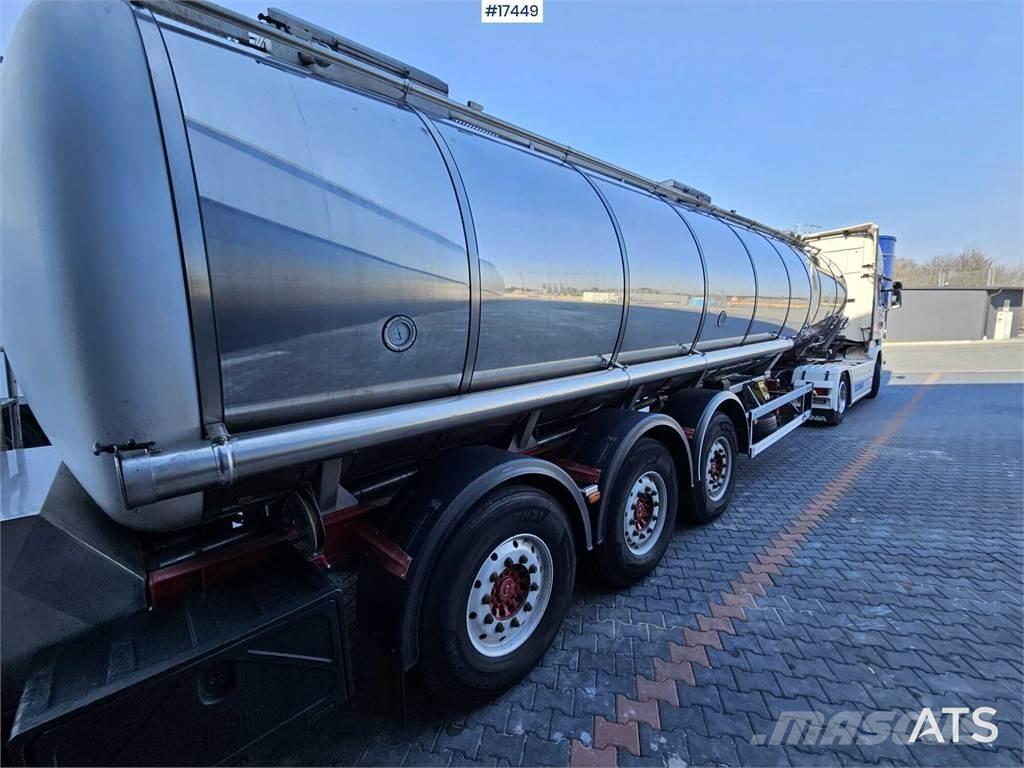 Burg BPO 12-24 ZGZXX Tanker semi-trailers