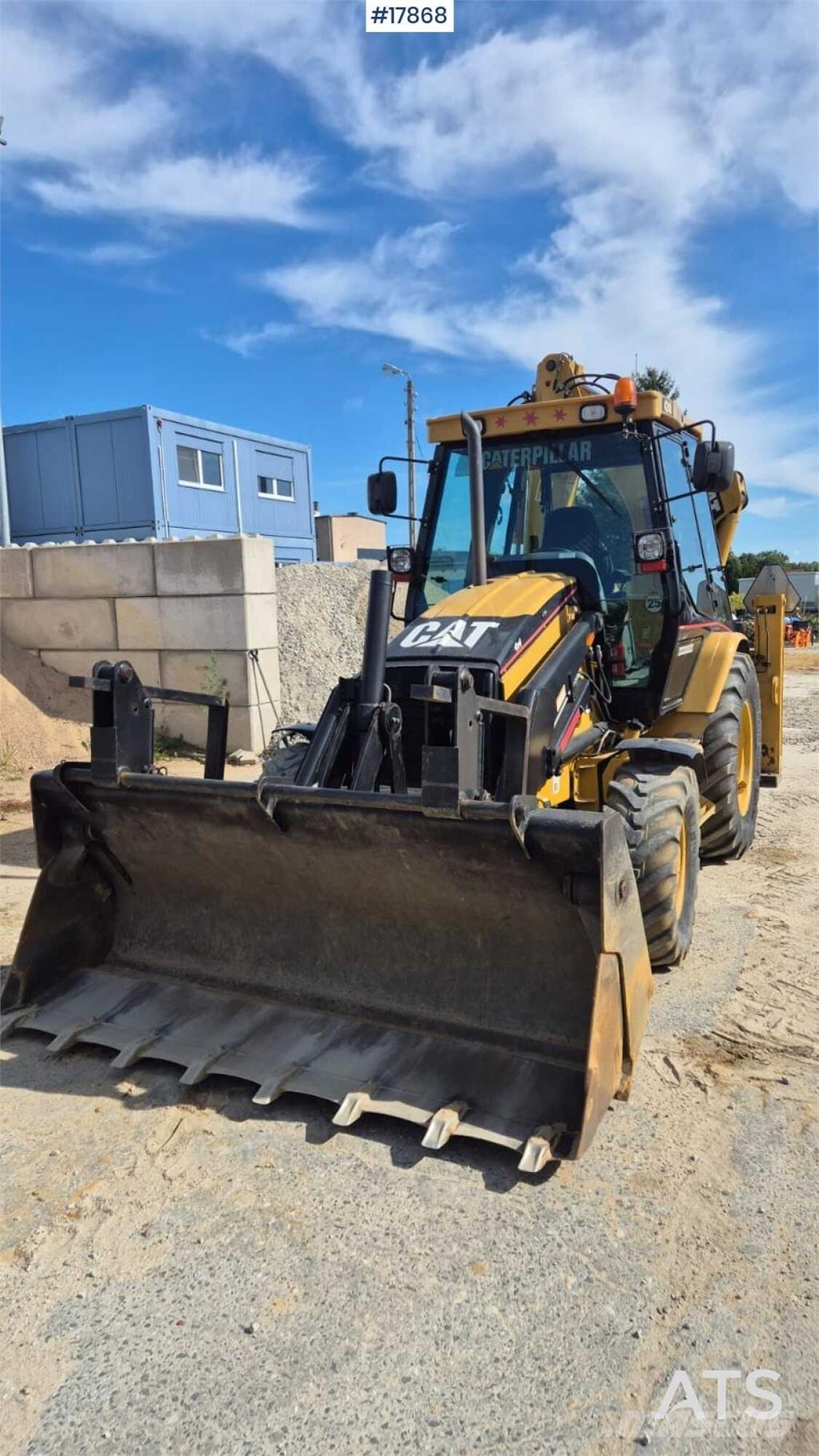 CAT 424D Backhoe