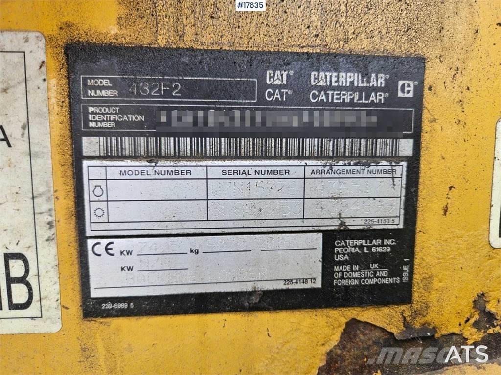 CAT 432F Backhoe