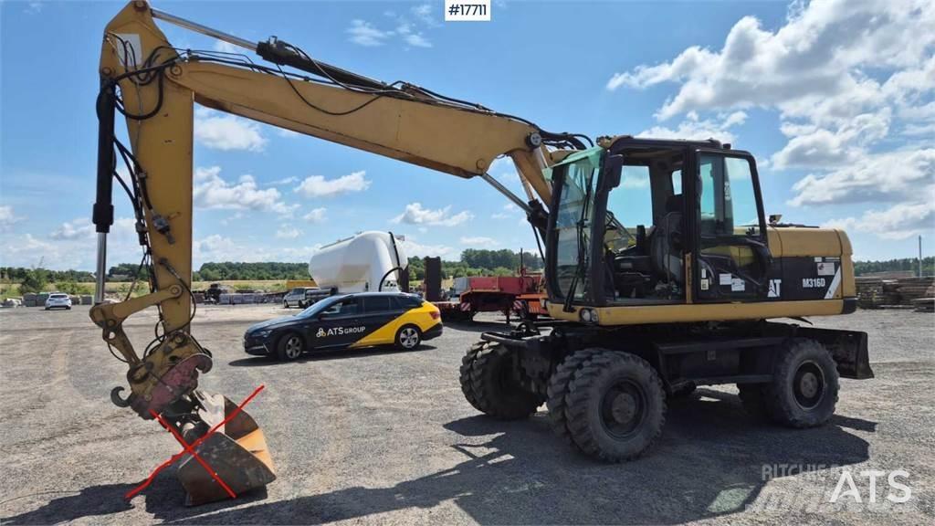 CAT M316D Wheeled excavators