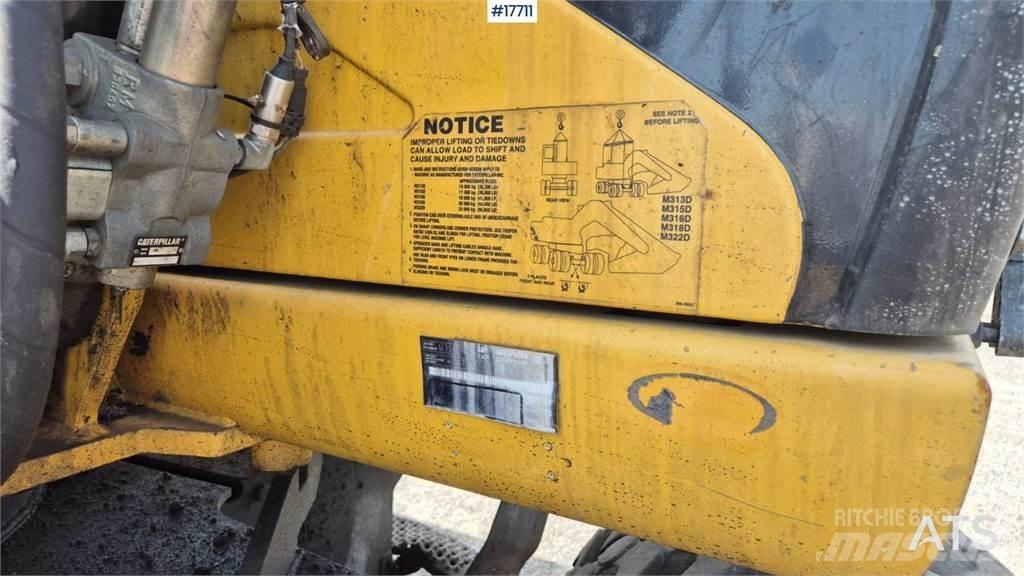 CAT M316D Wheeled excavators