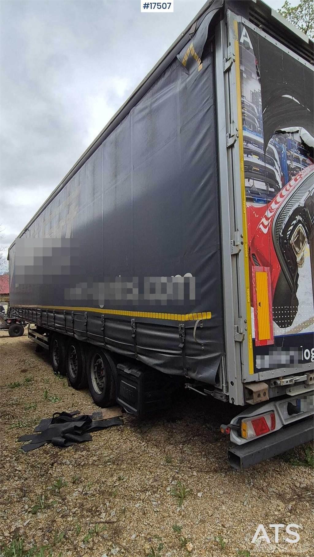 Kögel S-24 Curtain sider semi-trailers