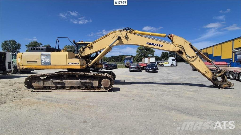 Komatsu PC 340 LC Crawler excavators