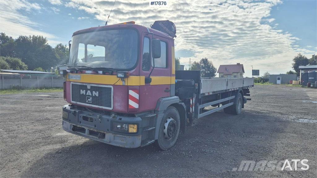 MAN 18.224 Truck mounted cranes