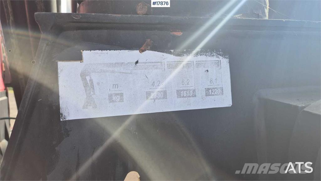 MAN 18.224 Truck mounted cranes