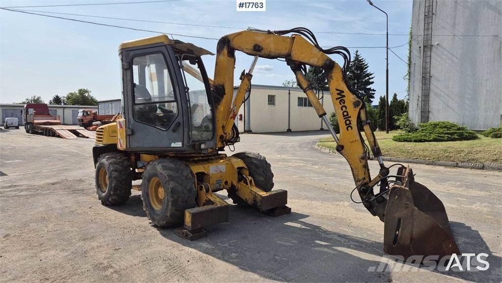 Mecalac 12MX Wheeled excavators