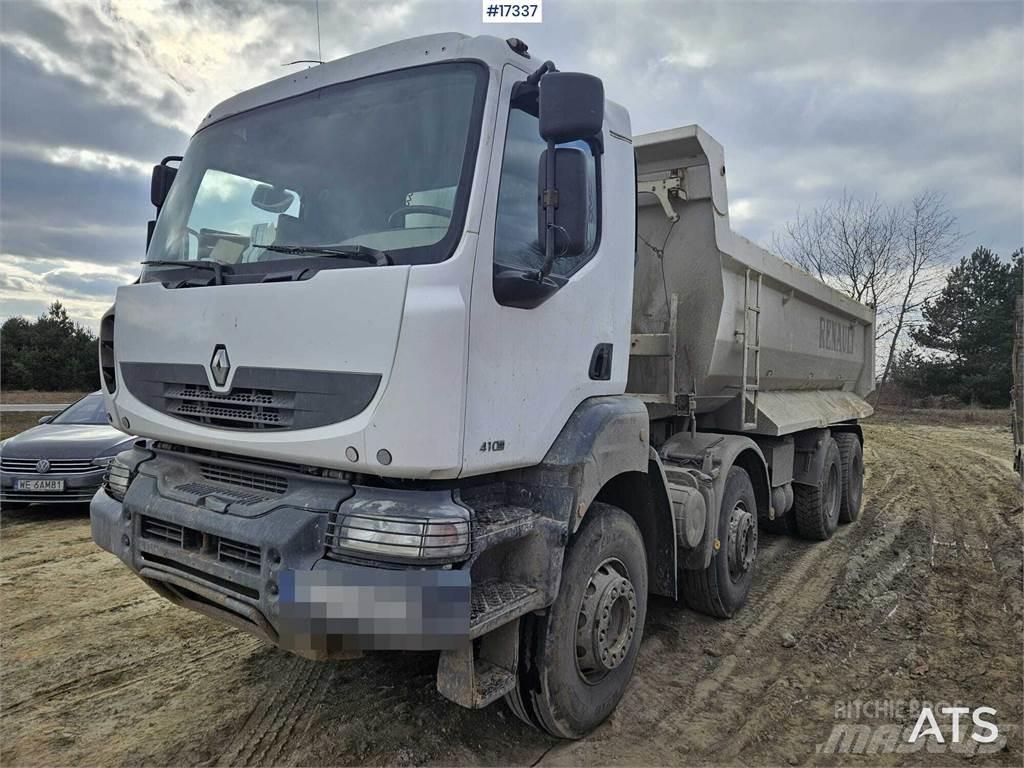 Renault Kerax 8x4 Tipper trucks