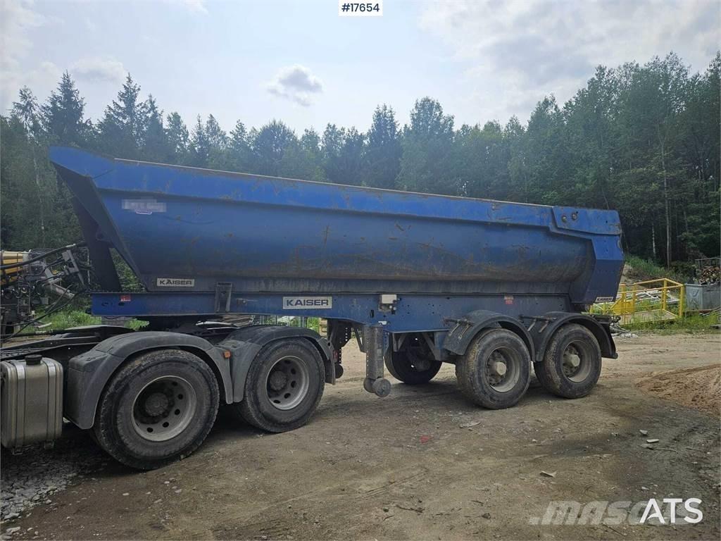 Robuste - KAISER S3302 Tipper semi-trailers